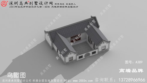 外觀很美的別墅設計圖，30萬建好主體包外裝，裝