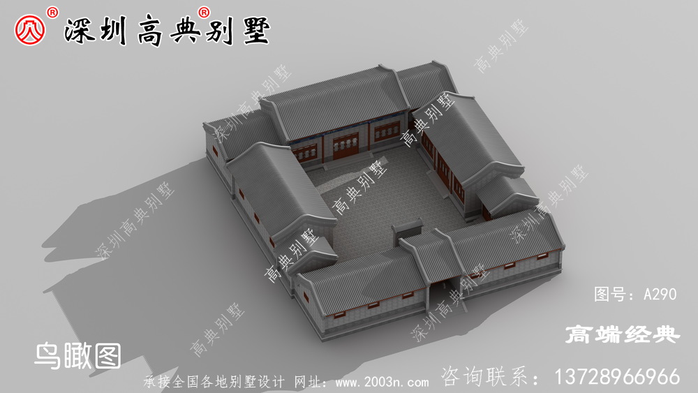 2021農(nóng)村新款中式別墅圖,古典與時尚碰撞,理想中的家