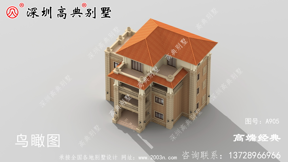 農(nóng)村簡(jiǎn)單普通的四層樓設(shè)計(jì)圖,村里人直夸好看。