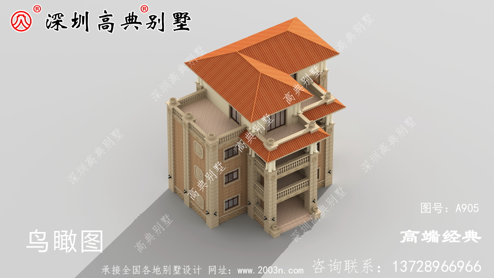 農(nóng)村簡(jiǎn)單普通的四層樓設(shè)計(jì)圖,村里人直夸好看。