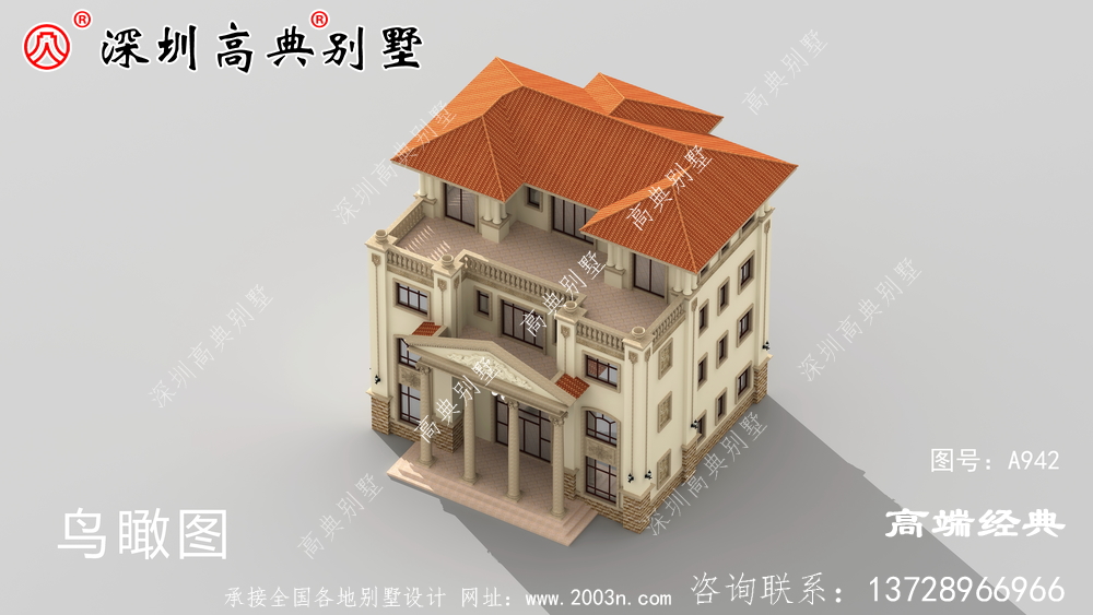 南方農(nóng)村四樓自建房設(shè)計(jì)精美