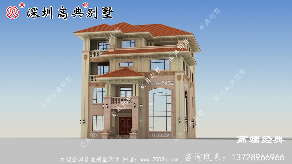 鄉(xiāng)村簡(jiǎn)約大氣三層半樓圖,是近五年來最好的投資。