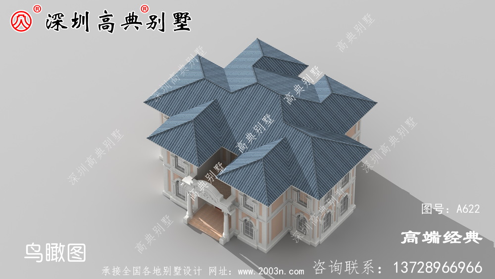歐式二樓房設計圖,三代不過時,親朋好友都羨慕。