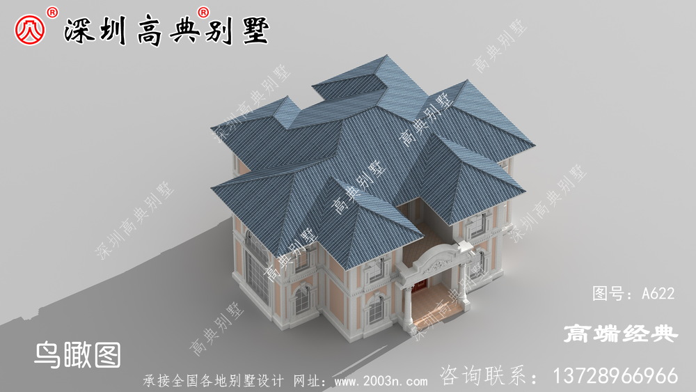 歐式二樓房設計圖,三代不過時,親朋好友都羨慕。