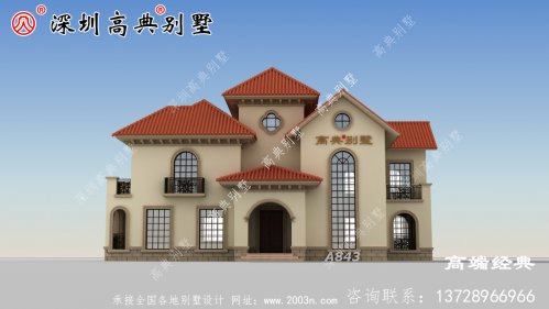 農村二層別墅，適合回老家建給爸媽居住