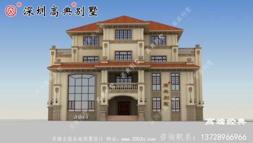 四層別墅設(shè)計圖紙，布局簡直沒得挑
