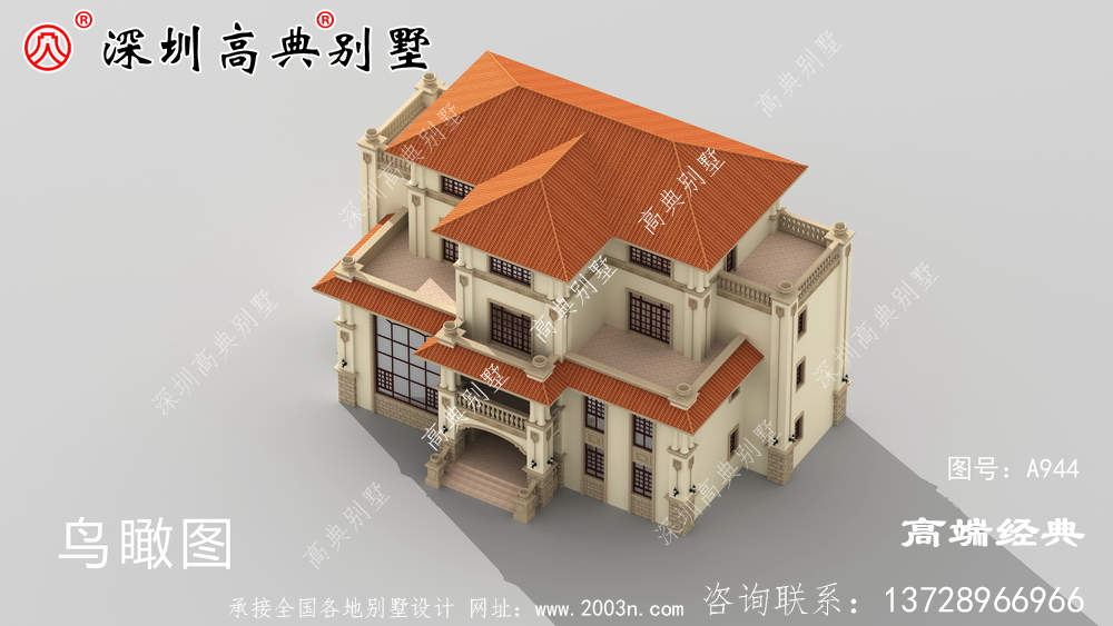 四層別墅設計圖紙,布局簡直沒得挑