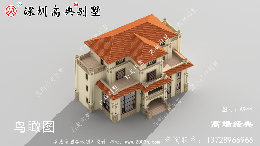 四層別墅設計圖紙,布局簡直沒得挑