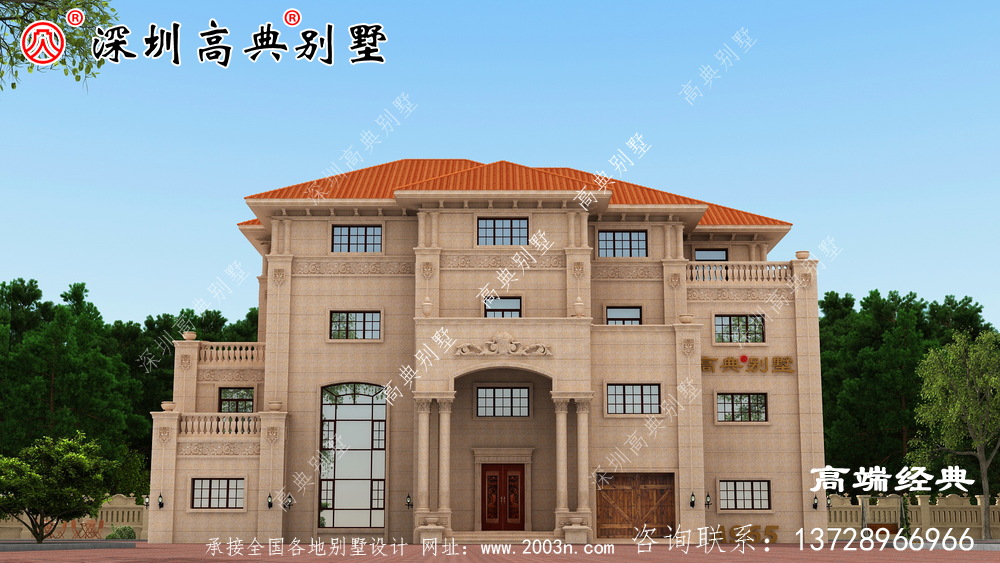 符合大多數人審美的歐式別墅,建一個給父母養老