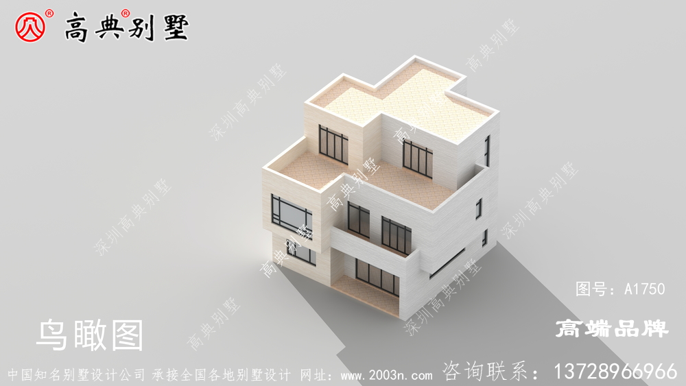 本別墅戶型簡(jiǎn)單實(shí)用滿足業(yè)主的家庭需求