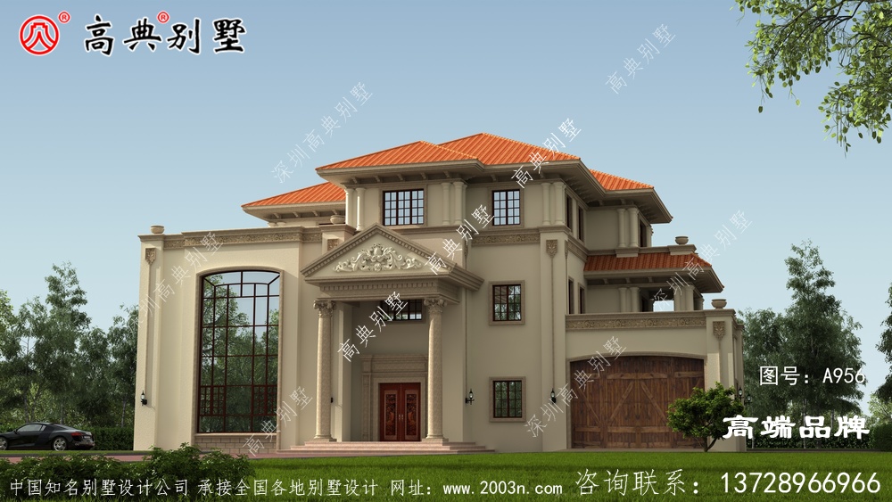 三層設(shè)有書房日常辦公室和讀書作業(yè)的好場(chǎng)所
