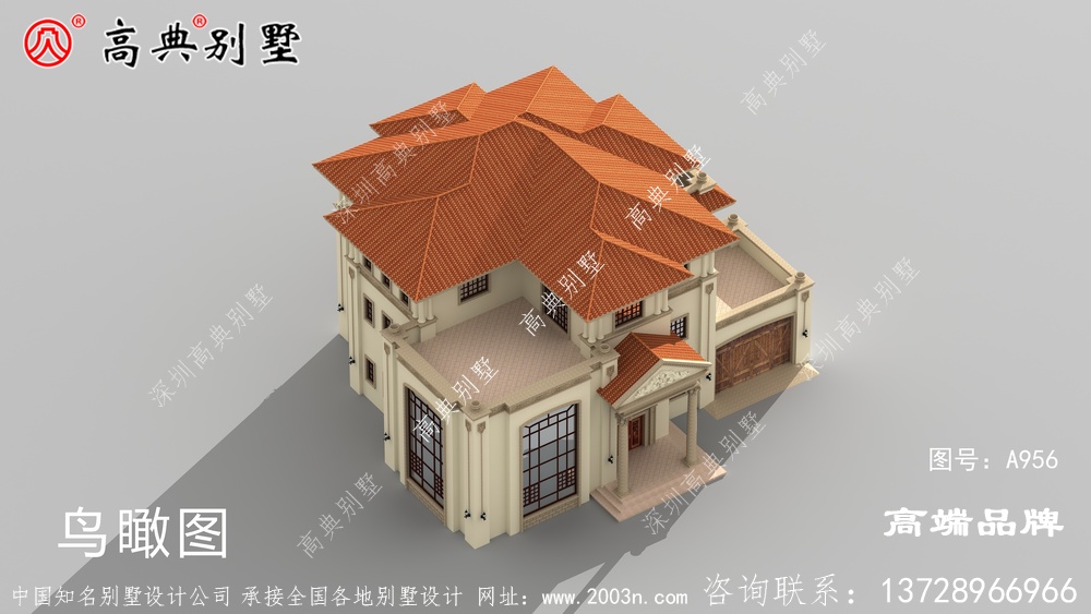 三層設(shè)有書房日常辦公室和讀書作業(yè)的好場(chǎng)所