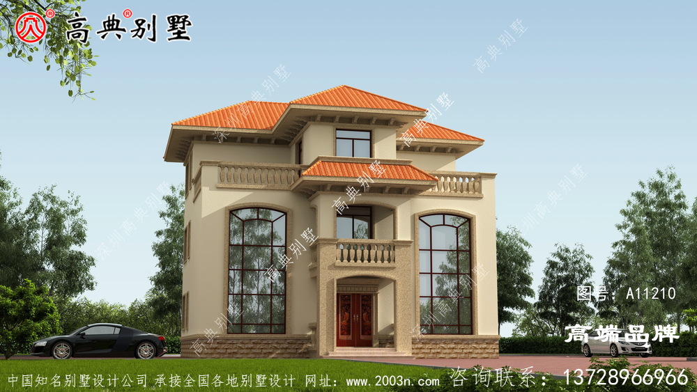 三層露臺可供觀景、晾曬、品午茶，是休閑的好地方