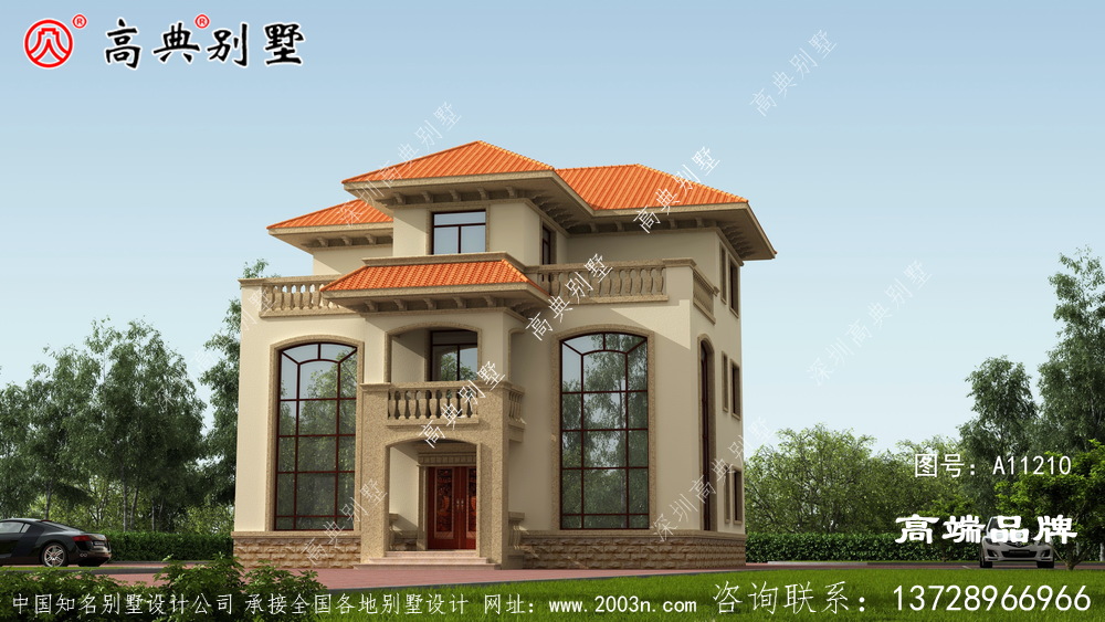 三層露臺可供觀景、晾曬、品午茶，是休閑的好地方