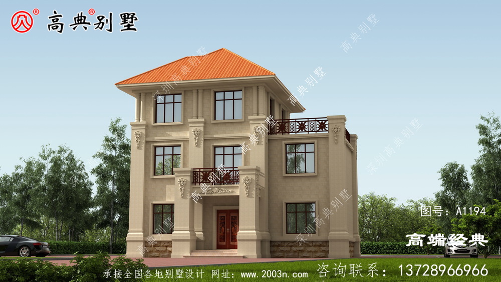 住在這樣的別墅里,一家人過著幸福的生活,想想就覺得幸福。