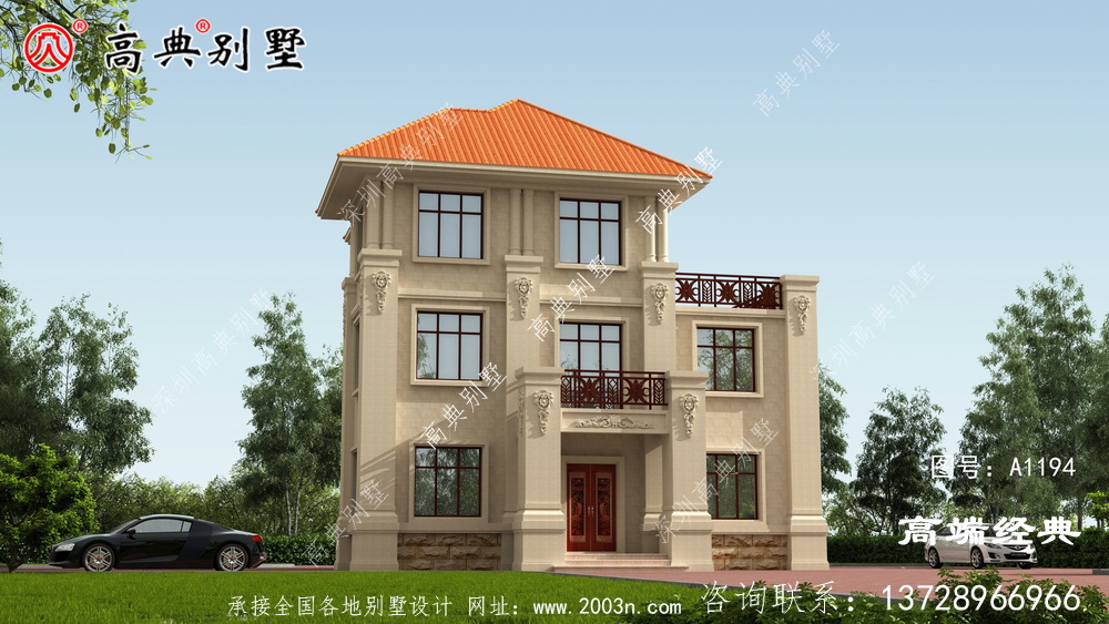 住在這樣的別墅里,一家人過著幸福的生活,想想就覺得幸福。