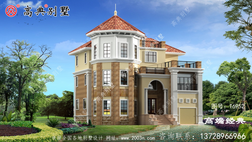 農村別墅可根據自己的喜好來建造，住得也更歡喜一些