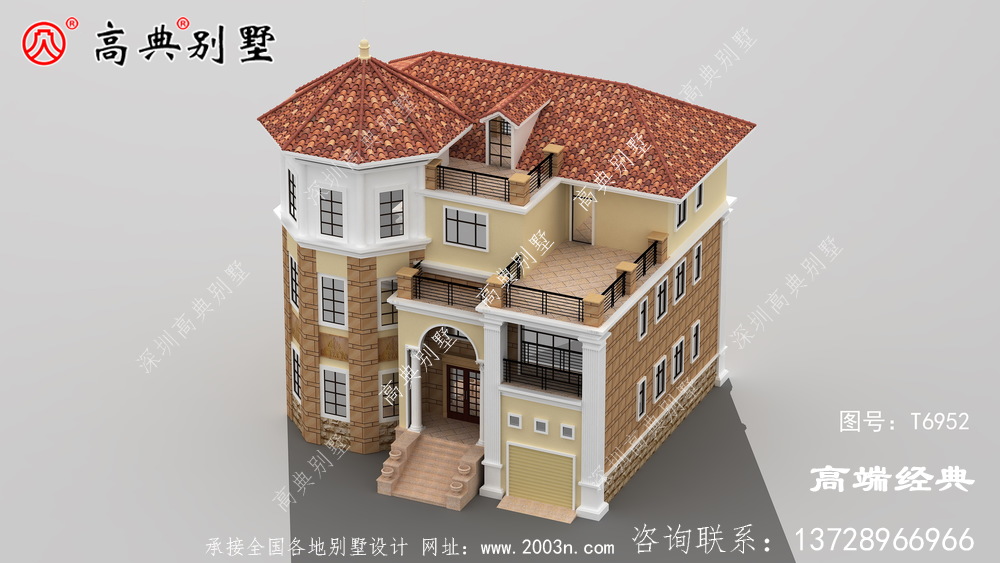 農村別墅可根據自己的喜好來建造，住得也更歡喜一些