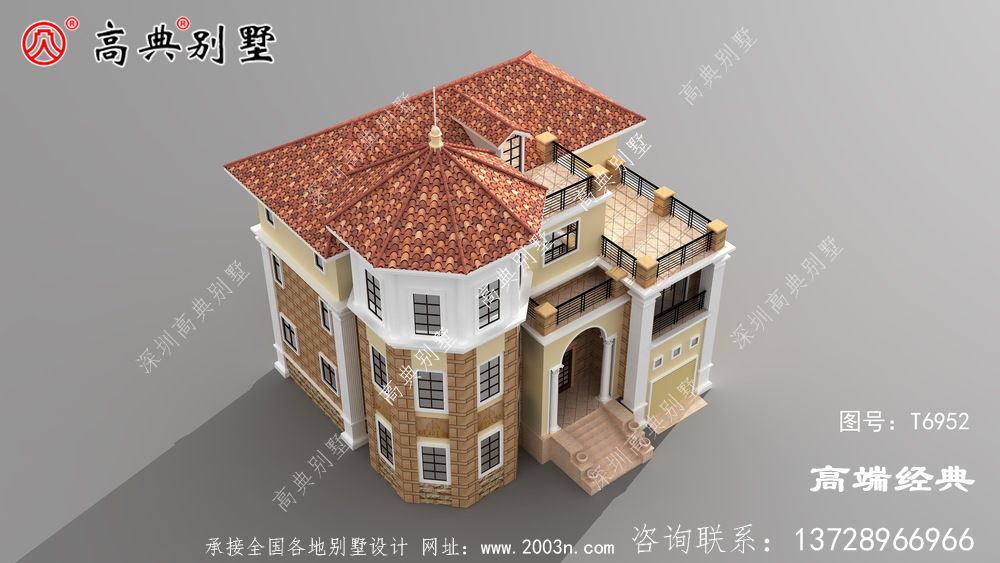 農村別墅可根據自己的喜好來建造，住得也更歡喜一些